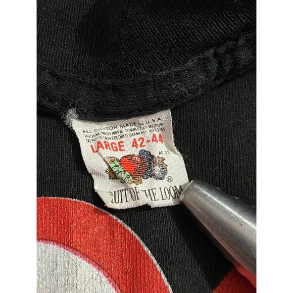 Vintage 1989 Rolling Stones Tour T-Shirt – Size Large, Single Stitch Made in USA - Picture 6 of 15